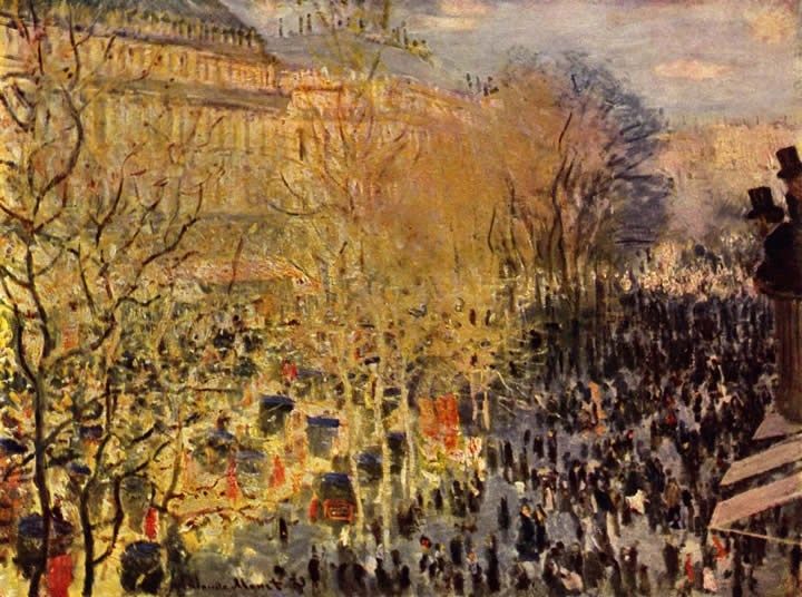 Claude Monet The Boulevard des Capuchine